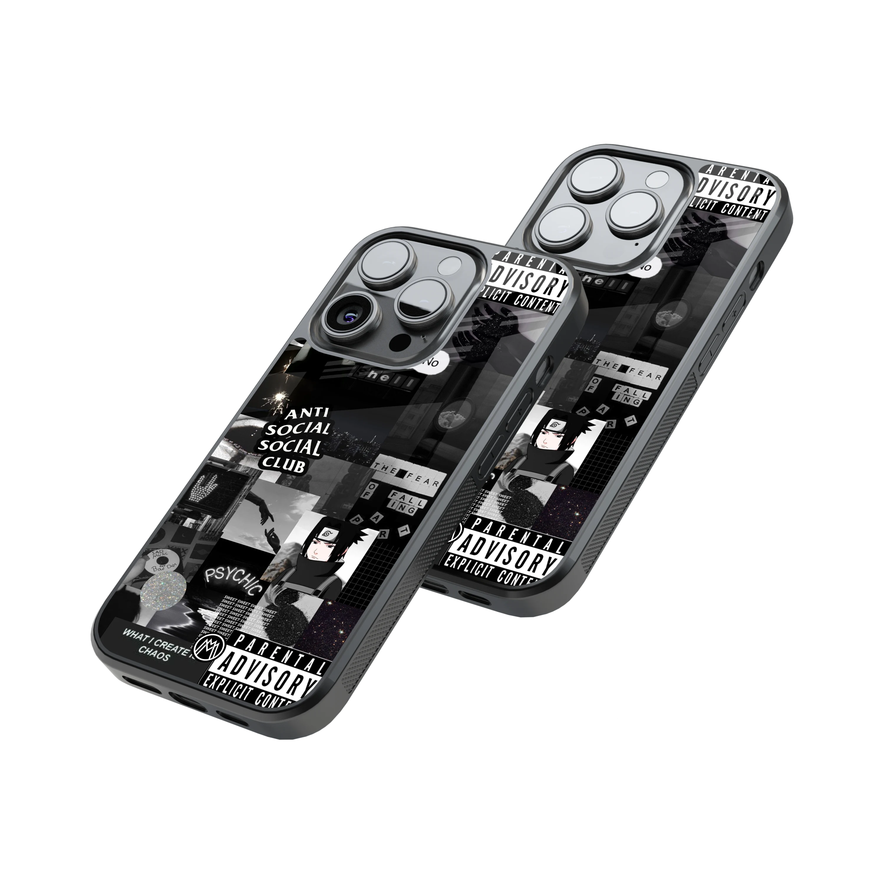 Protective Glass Back Phone Case Compatible with iPhone, Samsung, OnePlus, Pixel & More