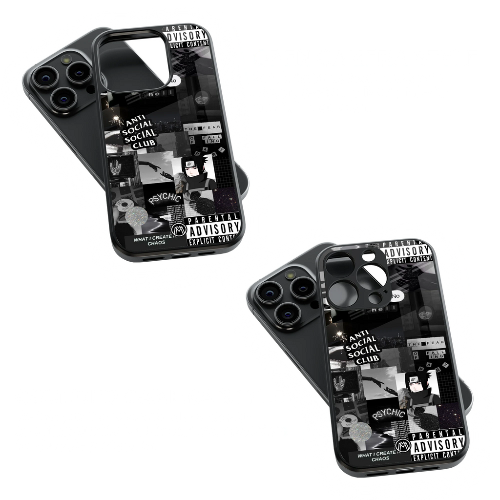 Trendy Glass Back Mobile Case for iPhone, Samsung, Redmi, OnePlus, Google Pixel, Motorola