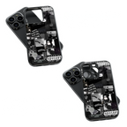 Trendy Glass Back Mobile Case for iPhone, Samsung, Redmi, OnePlus, Google Pixel, Motorola