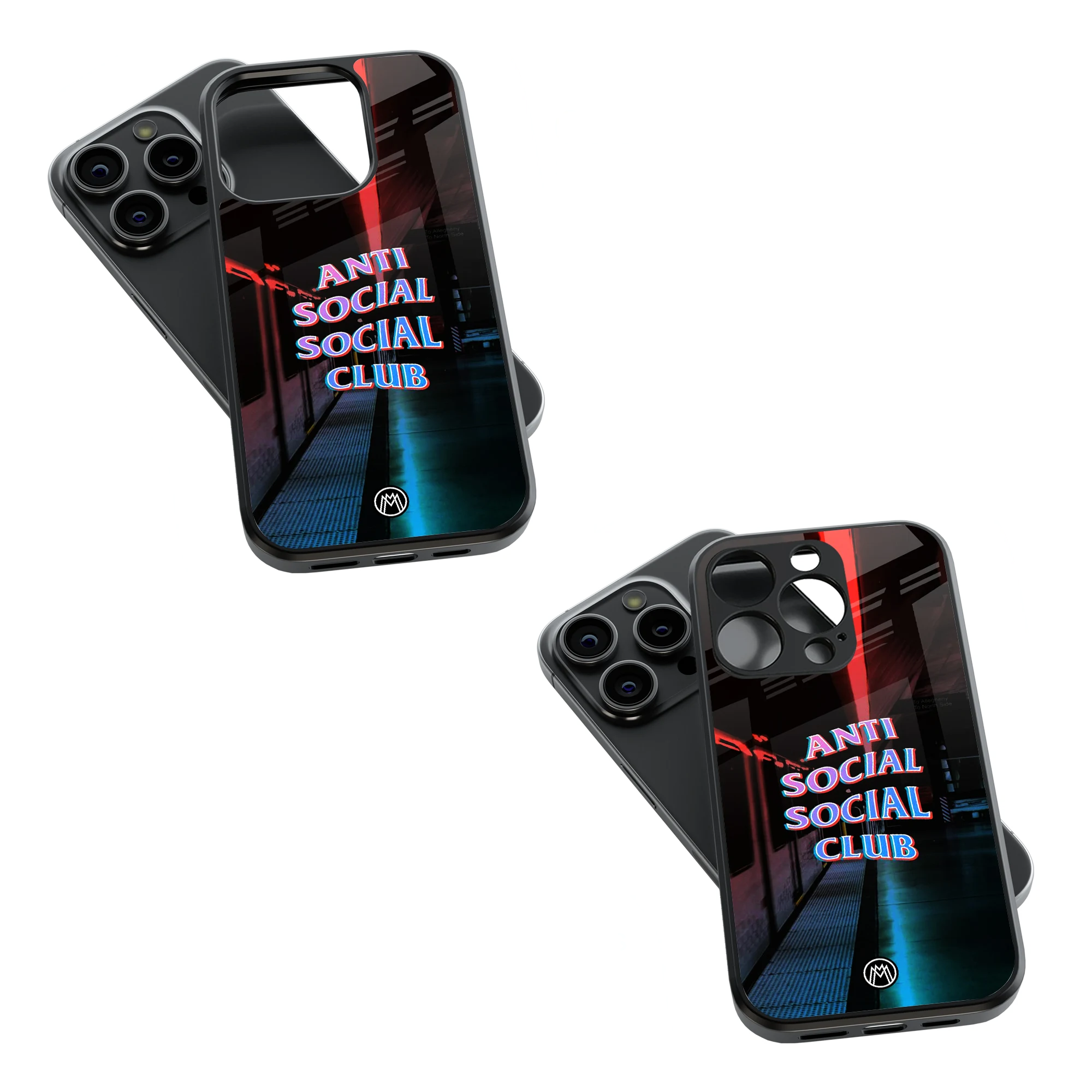 Trendy Glass Back Mobile Case for iPhone, Samsung, Redmi, OnePlus, Google Pixel, Motorola