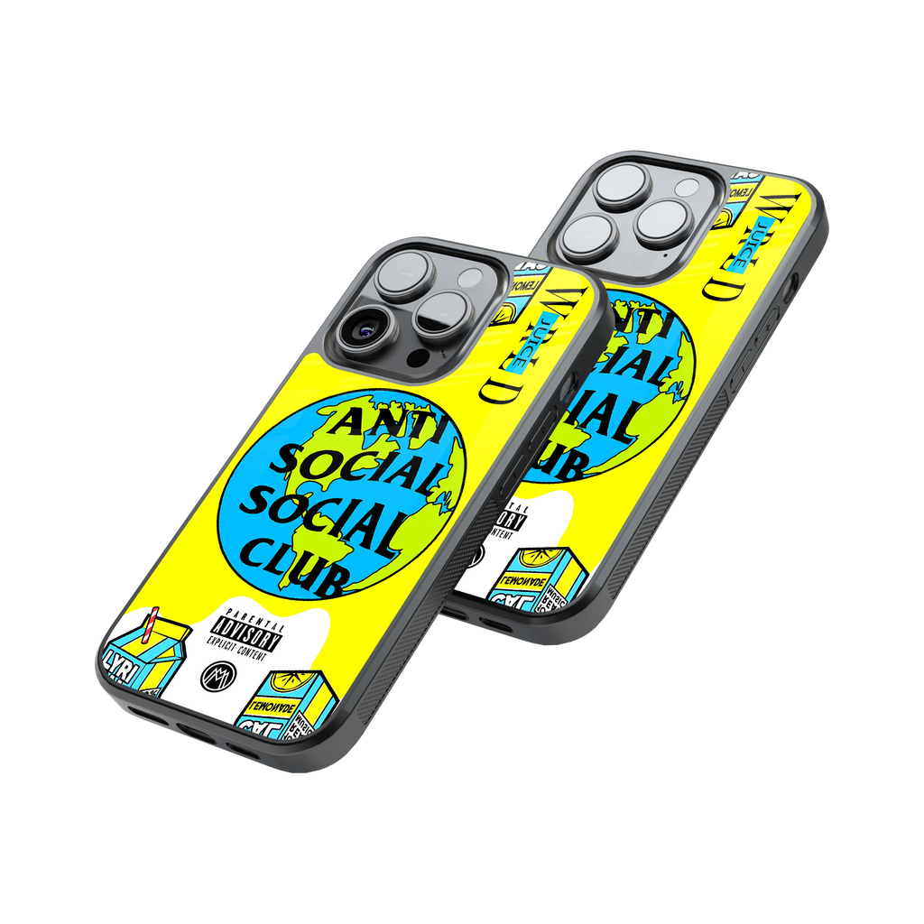 Protective Glass Back Phone Case Compatible with iPhone, Samsung, OnePlus, Pixel & More