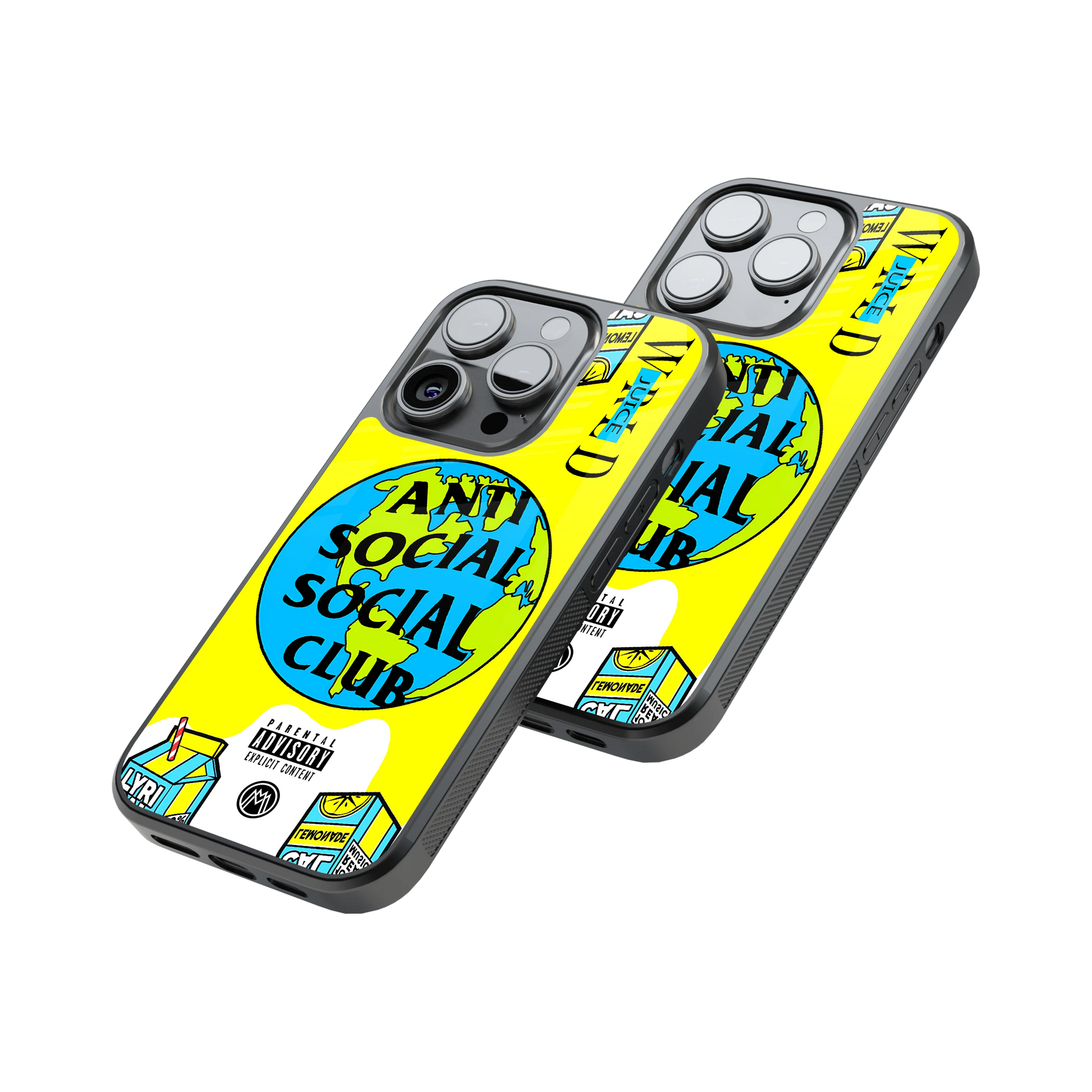 Protective Glass Back Phone Case Compatible with iPhone, Samsung, OnePlus, Pixel & More