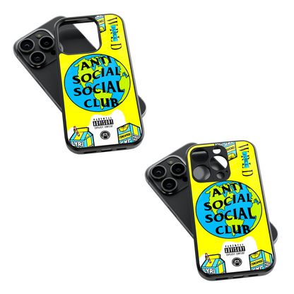 Trendy Glass Back Mobile Case for iPhone, Samsung, Redmi, OnePlus, Google Pixel, Motorola