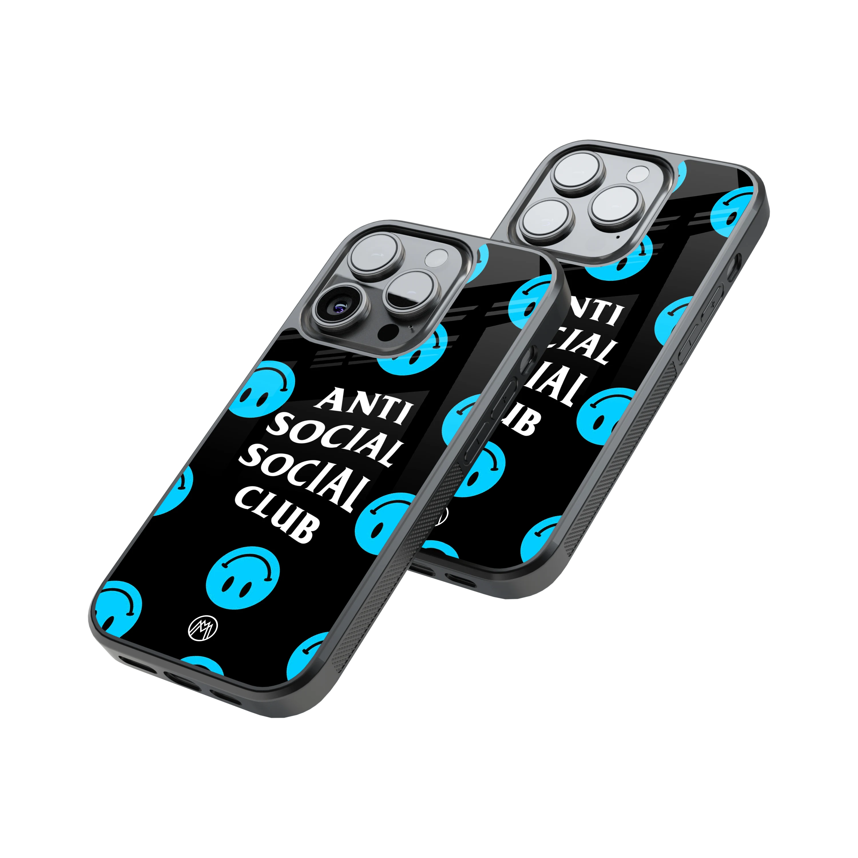 Protective Glass Back Phone Case Compatible with iPhone, Samsung, OnePlus, Pixel & More