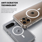 Anti Yellow Magsafe Clear Case for Realme 15x