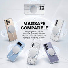 Anti Yellow Magsafe Clear Case for Realme 15x