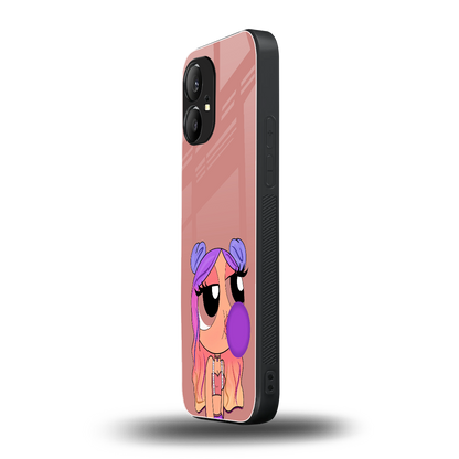 antique purple tote powerpuff girl back phone cover | glass case for nothing phone 1