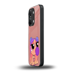 antique purple tote powerpuff girl back phone cover | glass case for oneplus nord 3