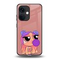 antique purple tote powerpuff girl back phone cover | glass case for oneplus nord ce 3
