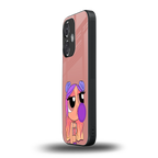 antique purple tote powerpuff girl back phone cover | glass case for oneplus nord ce 3