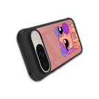 antique purple tote powerpuff girl back phone cover | glass case for google pixel 9
