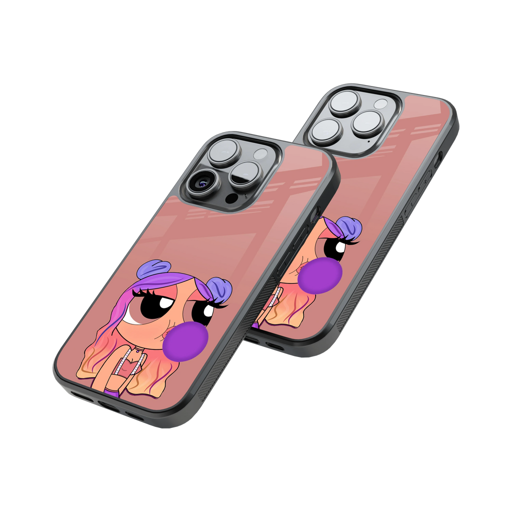 Protective Glass Back Phone Case Compatible with iPhone, Samsung, OnePlus, Pixel & More