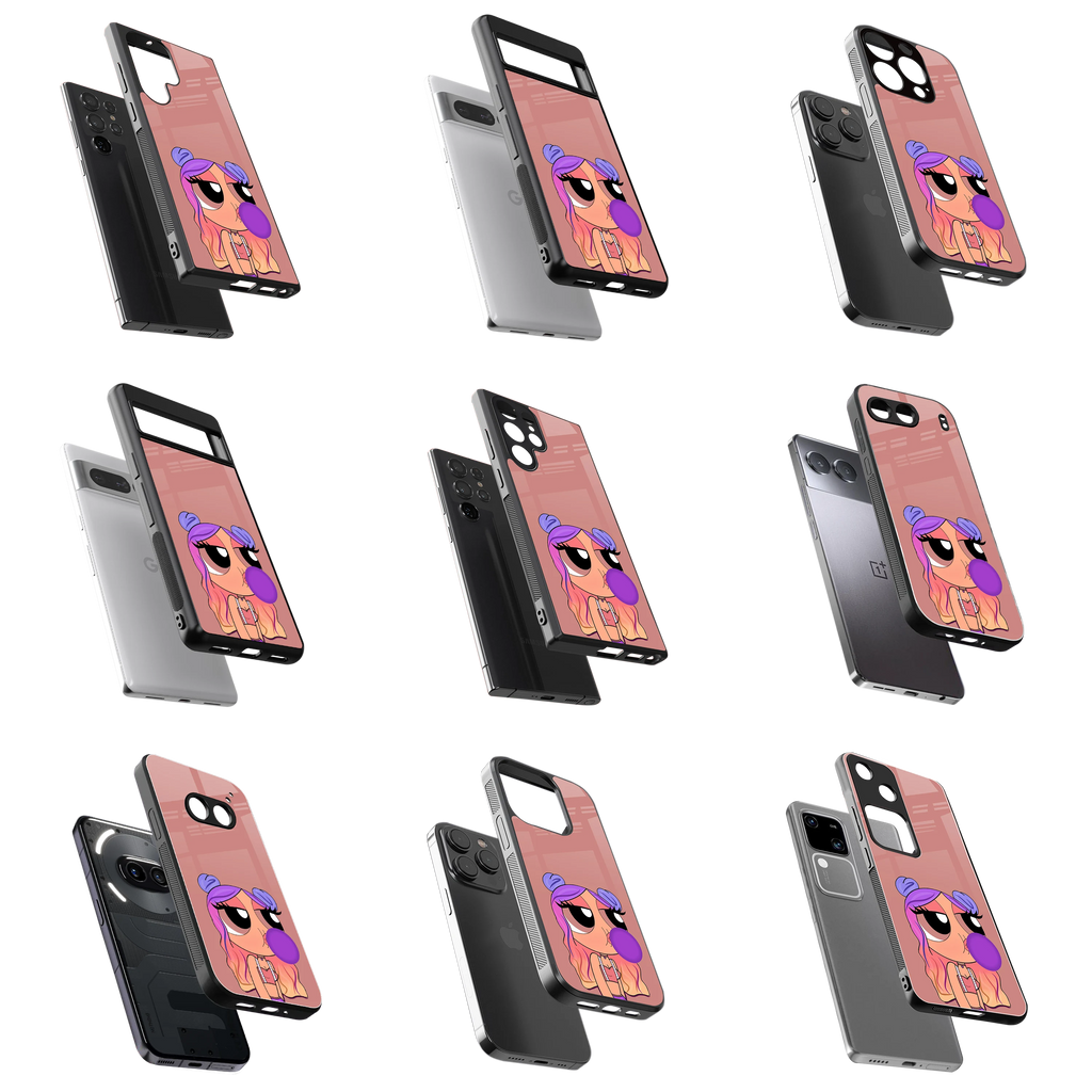 Durable Glass Back Mobile Case for iPhone, Samsung, OnePlus, Google Pixel, Redmi, Vivo, Oppo