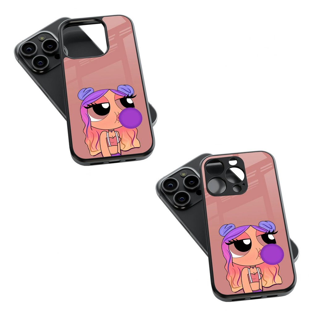 Trendy Glass Back Mobile Case for iPhone, Samsung, Redmi, OnePlus, Google Pixel, Motorola