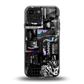 anxiety being back phone cover | glass case for iphone 13 mini