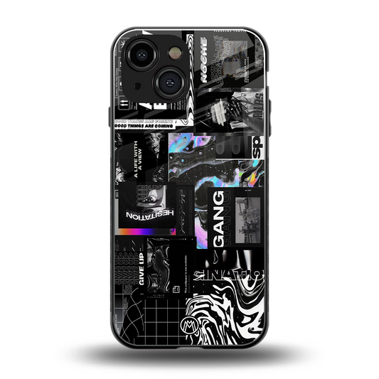 anxiety being back phone cover | glass case for iphone 13 mini