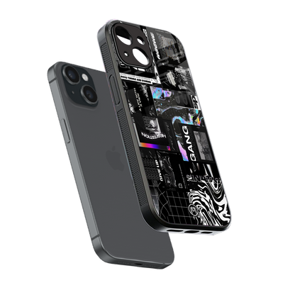 anxiety being back phone cover | glass case for iphone 13 mini