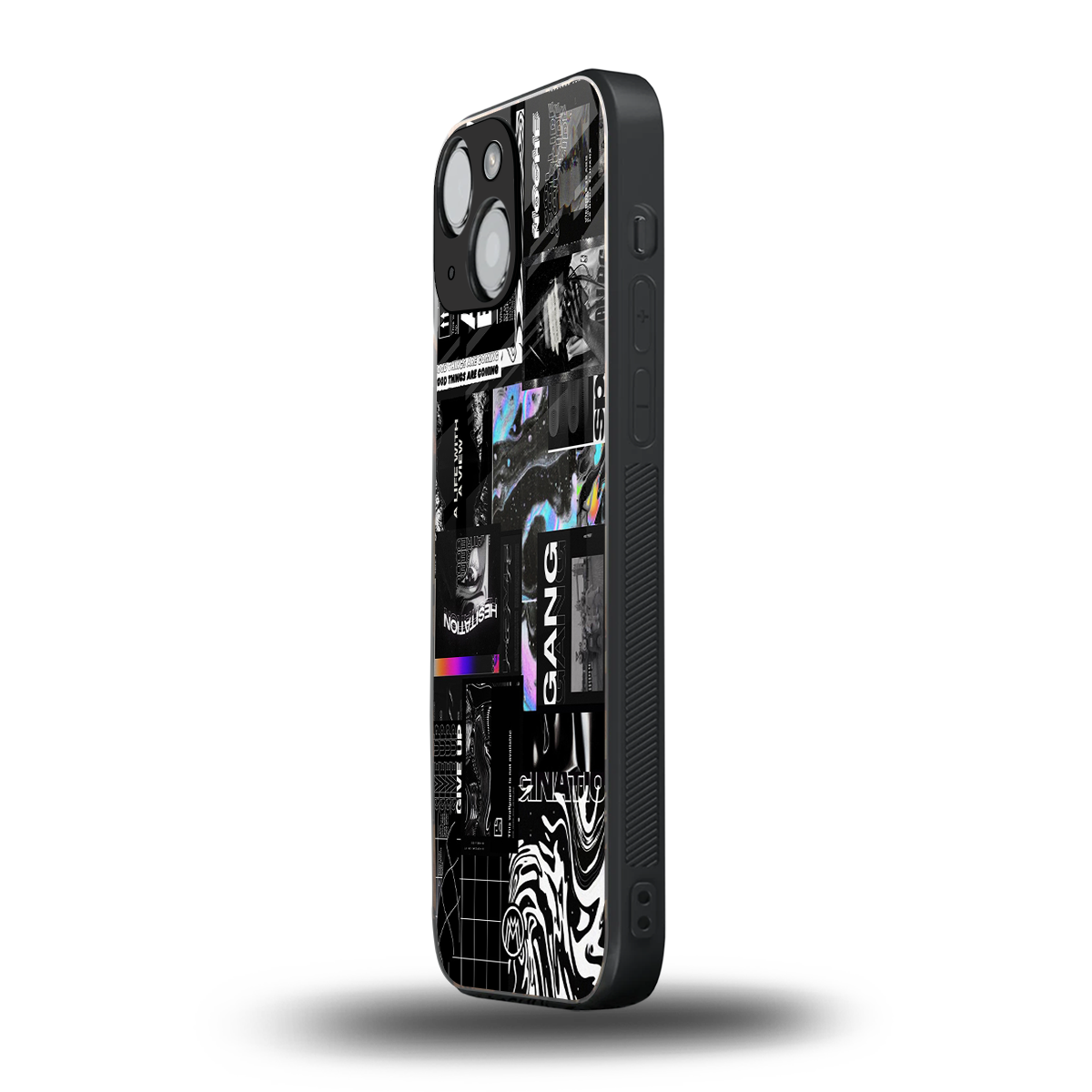 anxiety being back phone cover | glass case for iphone 13 mini