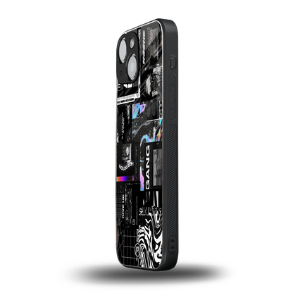 anxiety being back phone cover | glass case for iphone 13 mini