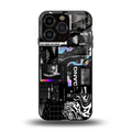 anxiety being back phone cover | glass case for iphone 13 pro