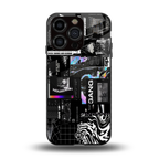 anxiety being back phone cover | glass case for iphone 13 pro
