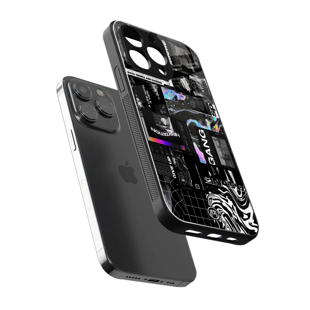 anxiety being back phone cover | glass case for iphone 13 pro