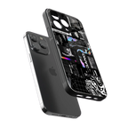 anxiety being back phone cover | glass case for iphone 13 pro