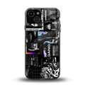 anxiety being back phone cover | glass case for iphone 13