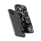 anxiety being back phone cover | glass case for iphone 14 plus