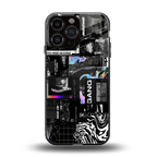 anxiety being back phone cover | glass case for iphone 15 pro max