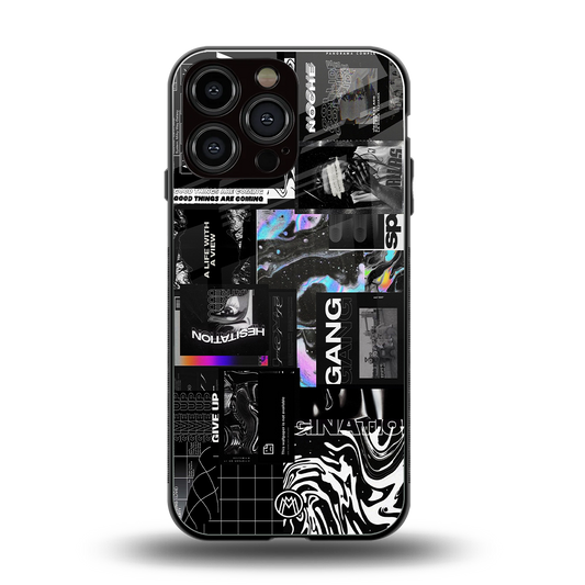 anxiety being back phone cover | glass case for iphone 14 pro max