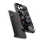 anxiety being back phone cover | glass case for iphone 14 pro max