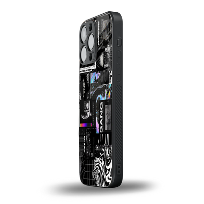 anxiety being back phone cover | glass case for iphone 14 pro max