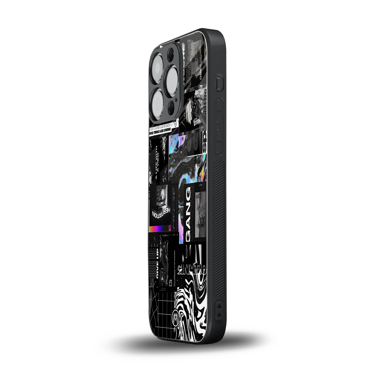 anxiety being back phone cover | glass case for iphone 15 pro