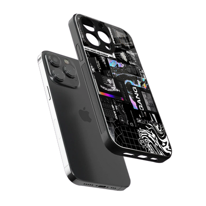 anxiety being back phone cover | glass case for iphone 16 pro max