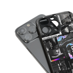 anxiety being back phone cover | glass case for iphone 15 pro max