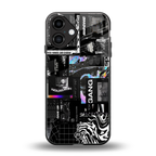 anxiety being back phone cover | glass case for iphone 16
