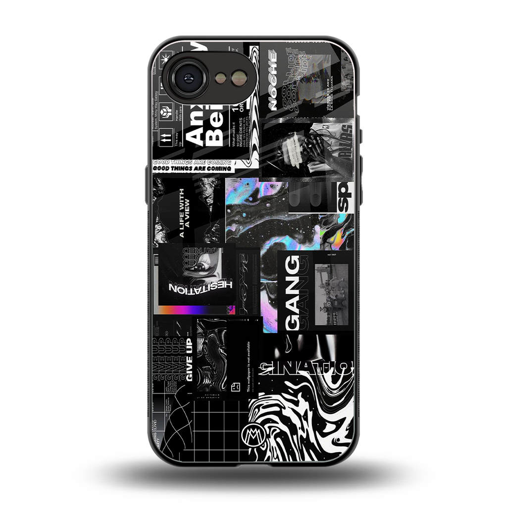 anxiety being back phone cover | glass case for iphone 16e