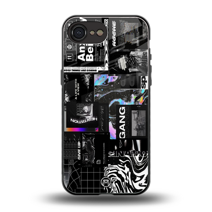 anxiety being back phone cover | glass case for iphone 16e