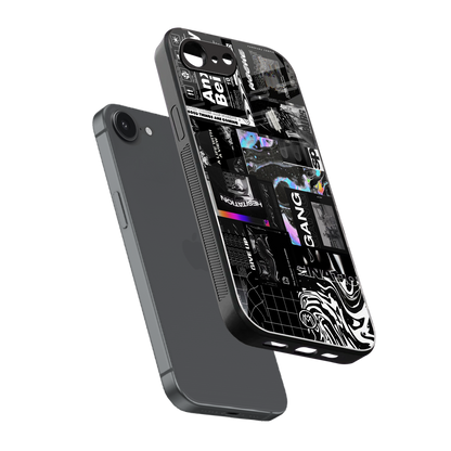 anxiety being back phone cover | glass case for iphone 16e