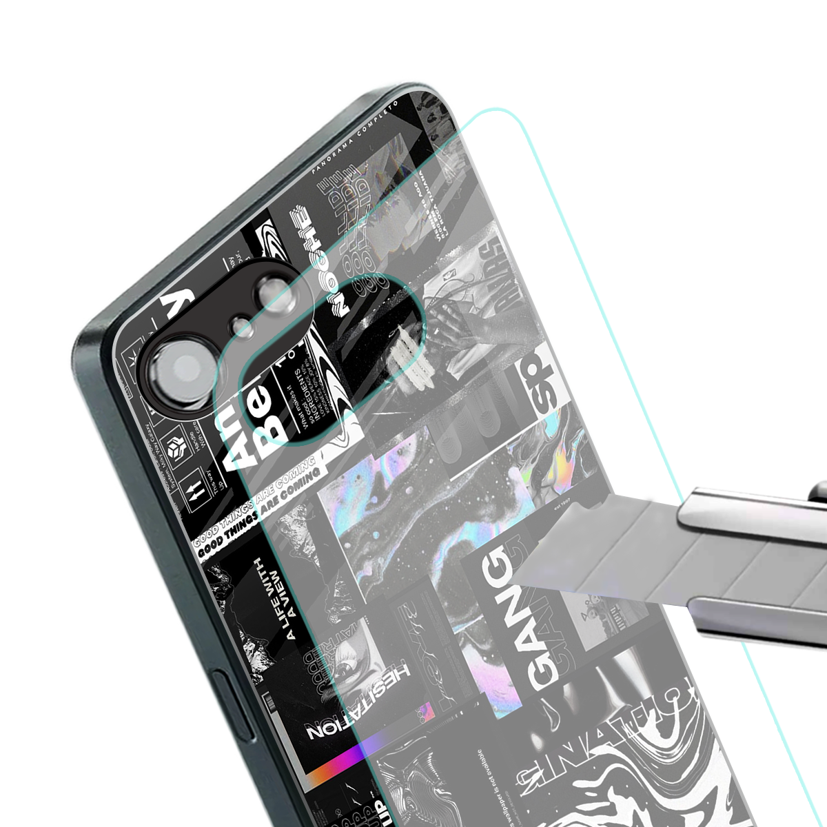 anxiety being back phone cover | glass case for iphone 16e