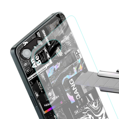 anxiety being back phone cover | glass case for iphone 16e