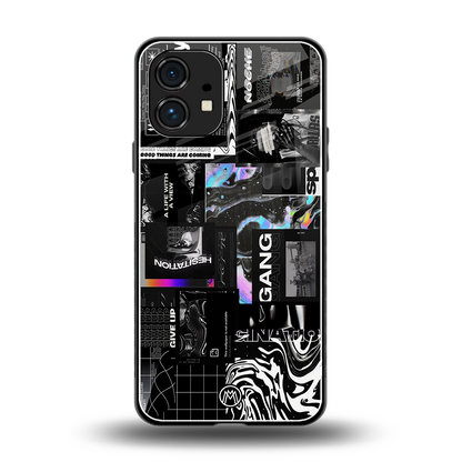 anxiety being back phone cover | glass case for nothing phone 1