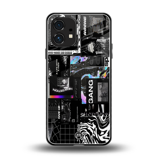 anxiety being back phone cover | glass case for nothing phone 1
