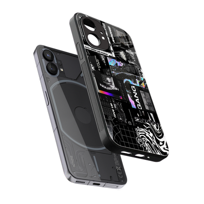 anxiety being back phone cover | glass case for nothing phone 1