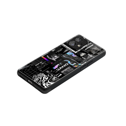 anxiety being back phone cover | glass case for nothing phone 1