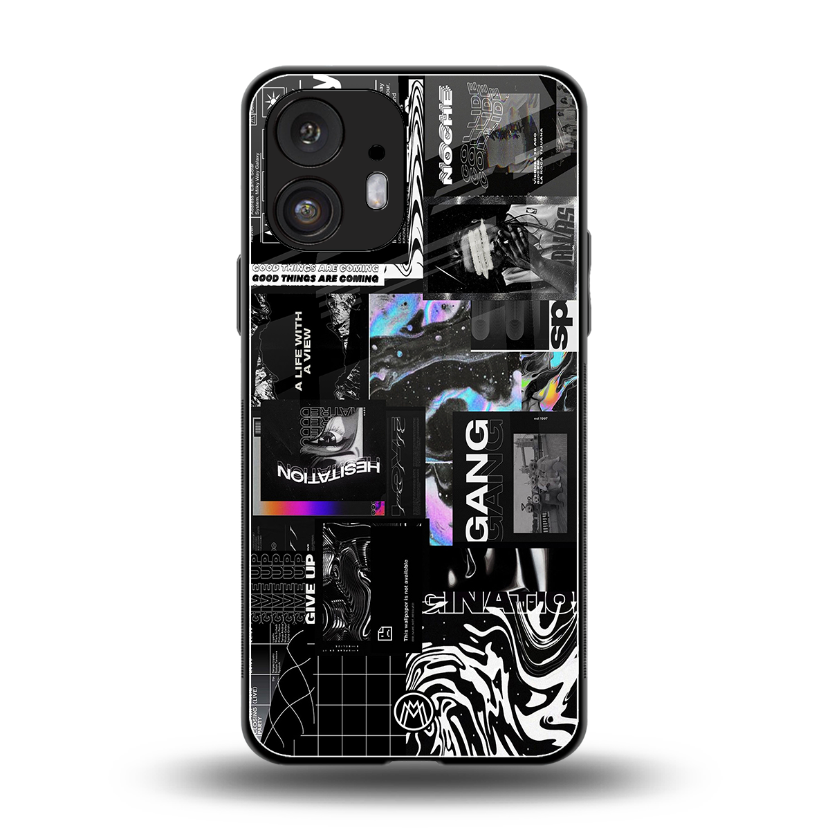 anxiety being back phone cover | glass case for nothing phone 2