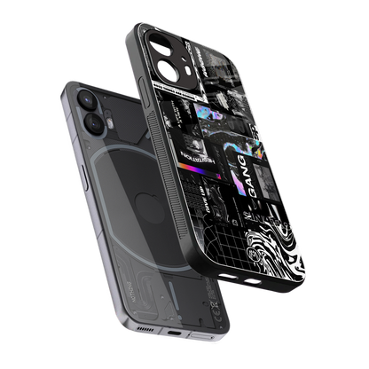 anxiety being back phone cover | glass case for nothing phone 2