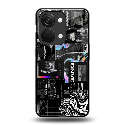 anxiety being back phone cover | glass case for oneplus nord 3