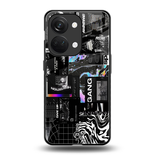 anxiety being back phone cover | glass case for oneplus nord 3